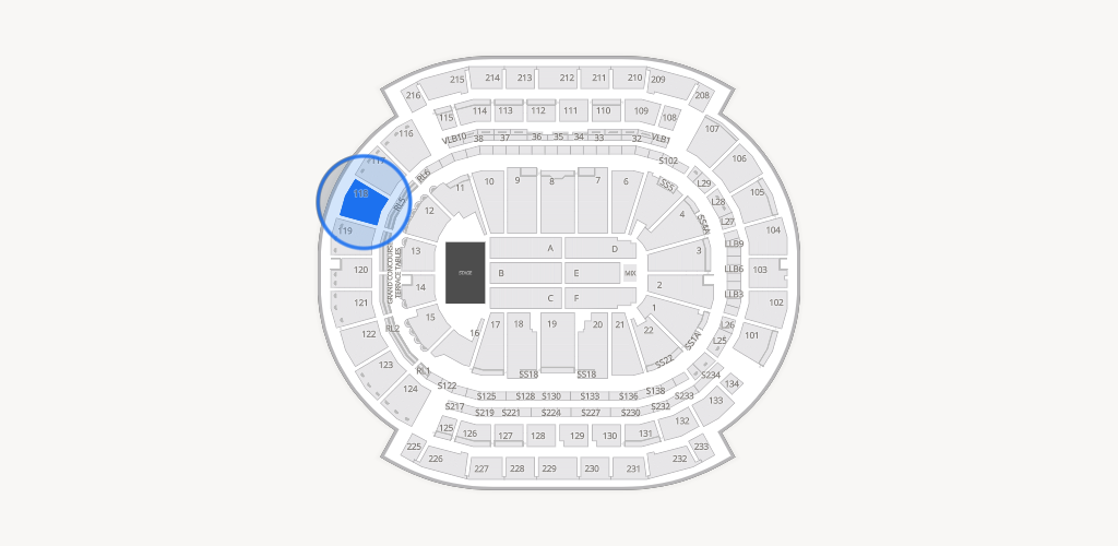 Prudential Center Seating Chart