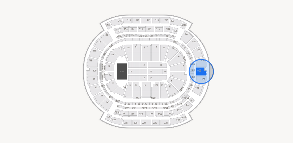 Prudential Center Seating Chart