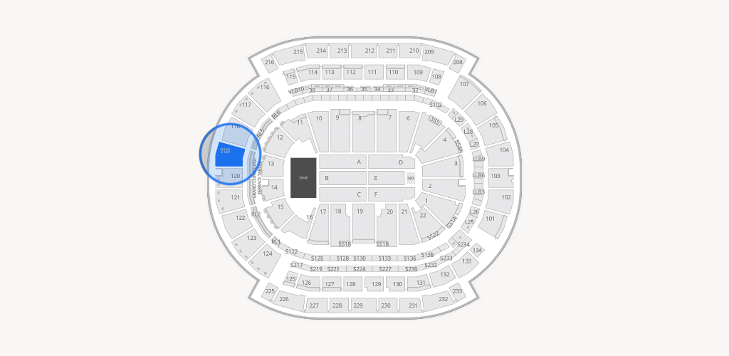 Prudential Center Seating Chart