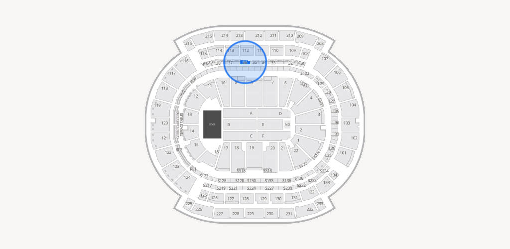 Prudential Center Seating Chart