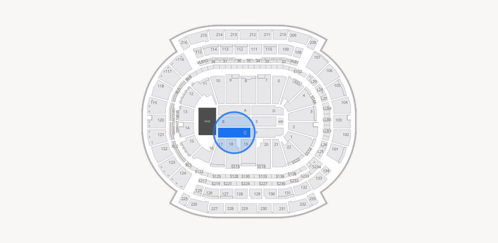 Prudential Center Seating Chart