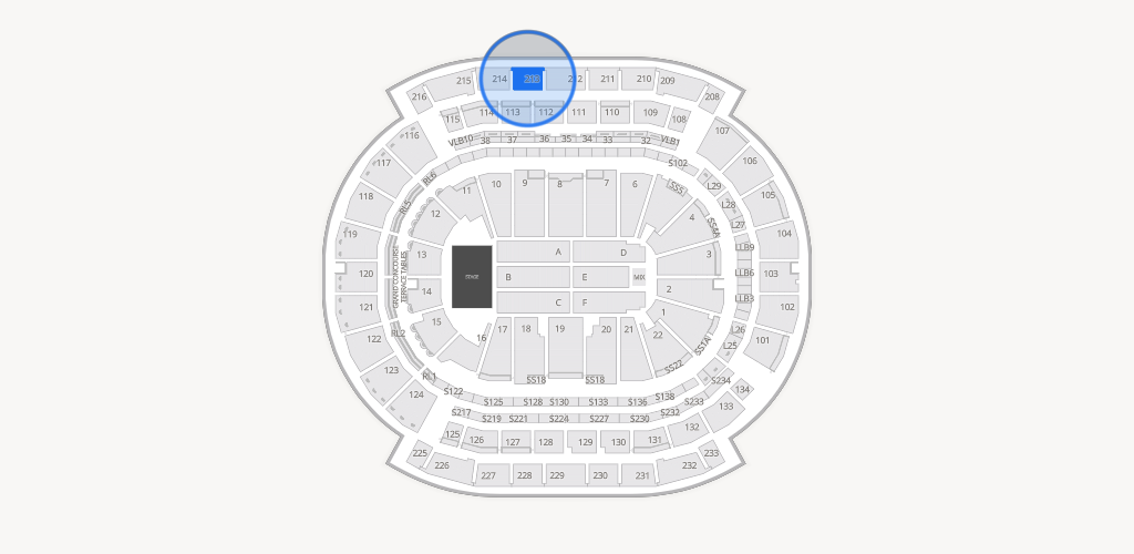 Prudential Center Seating Chart