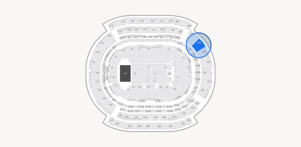 Prudential Center Seating Chart