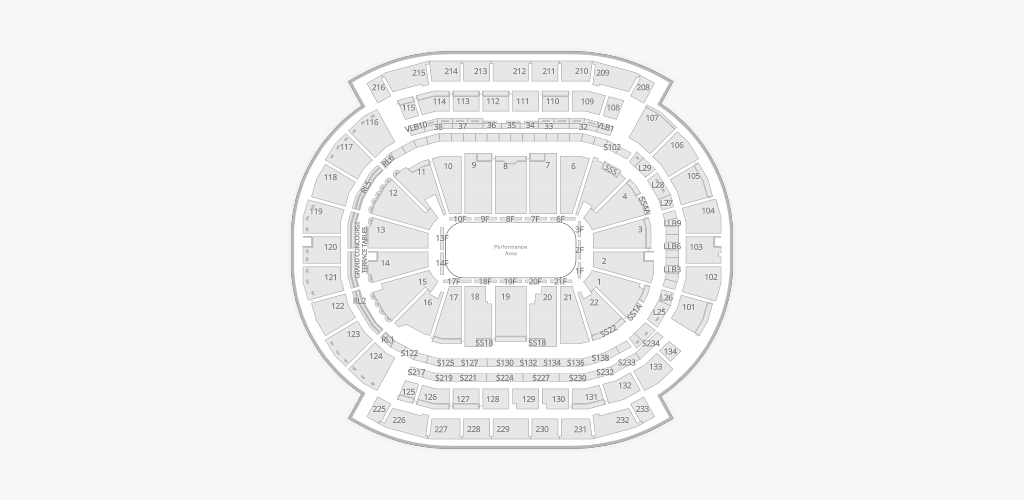 Prudential Center Seating Chart