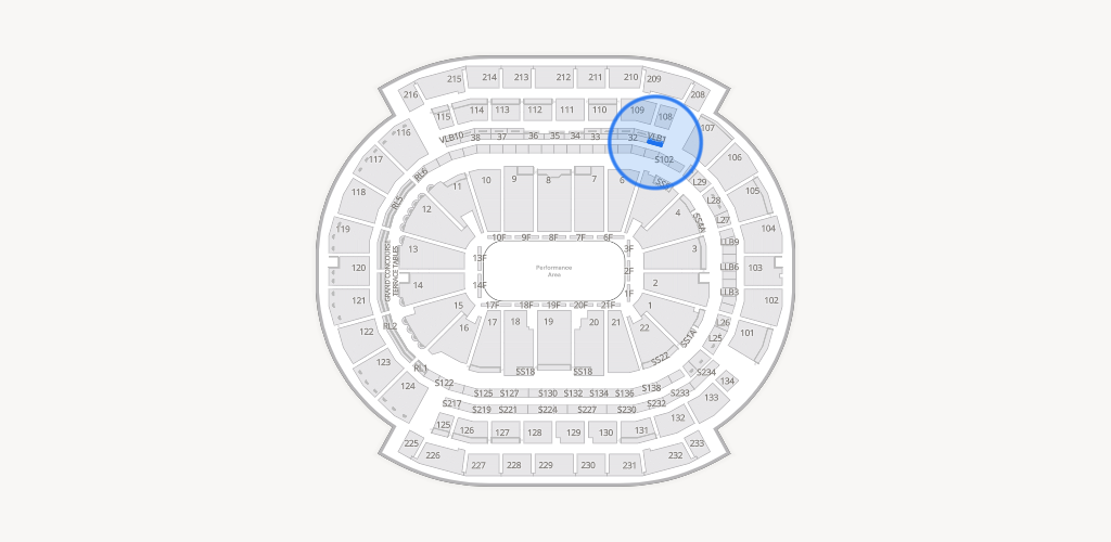 Prudential Center Seating Chart