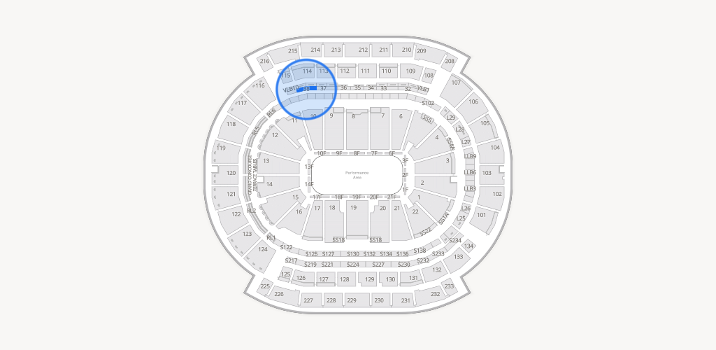 Prudential Center Seating Chart