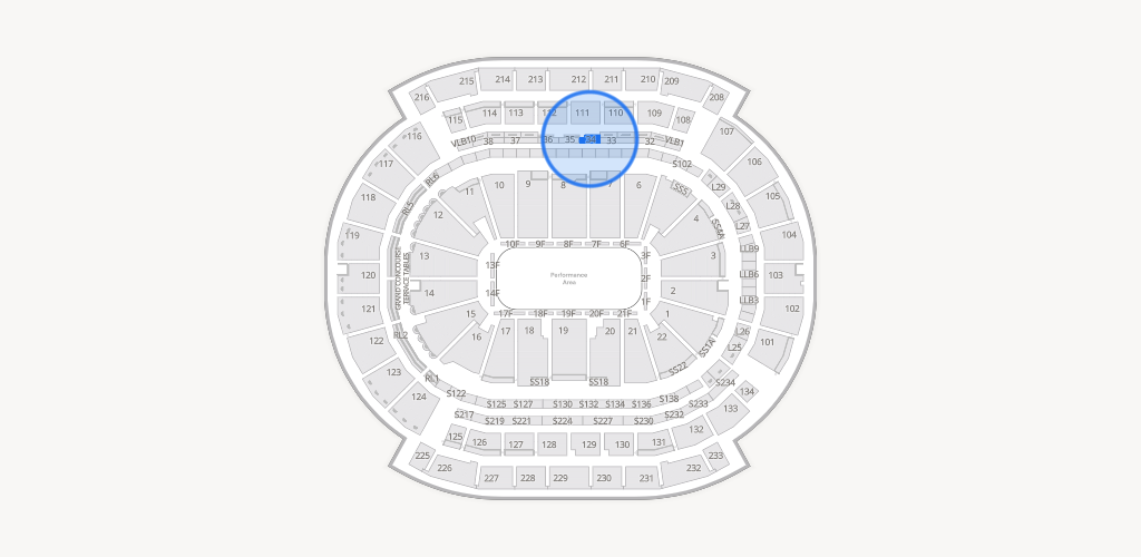 Prudential Center Seating Chart