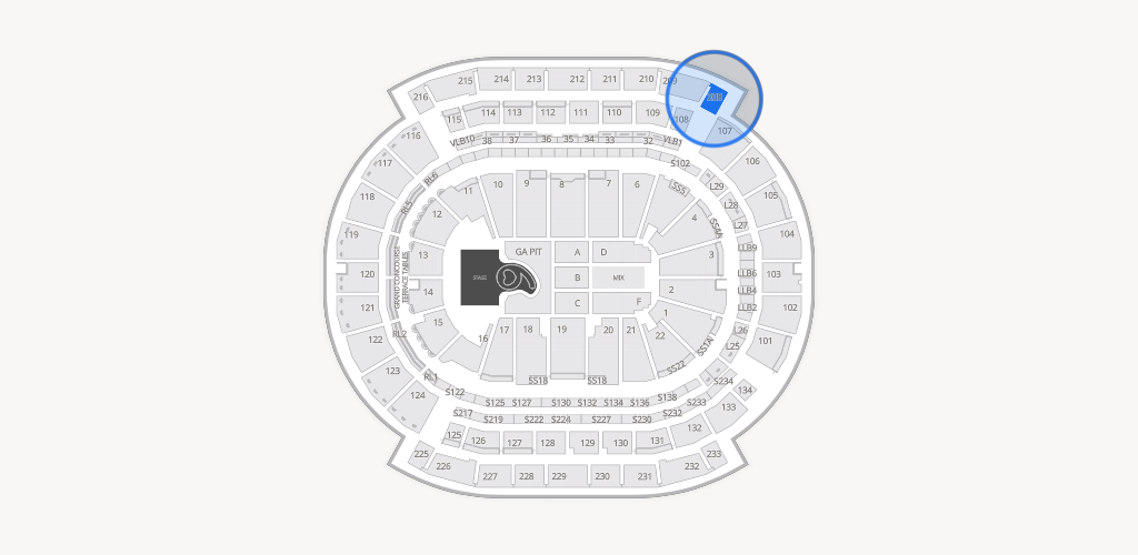 Prudential Center Seating Chart