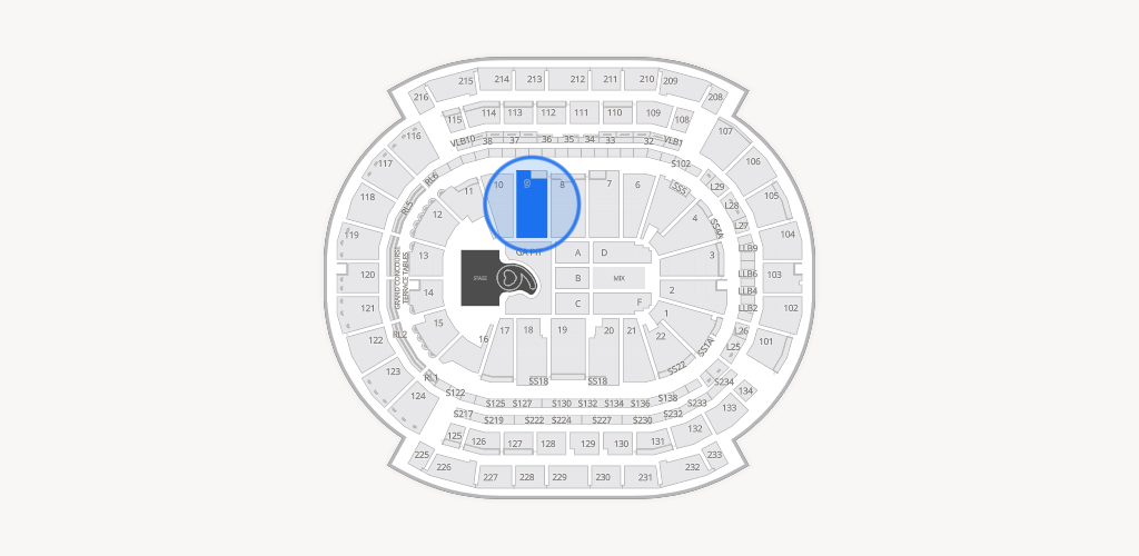 Prudential Center Seating Chart
