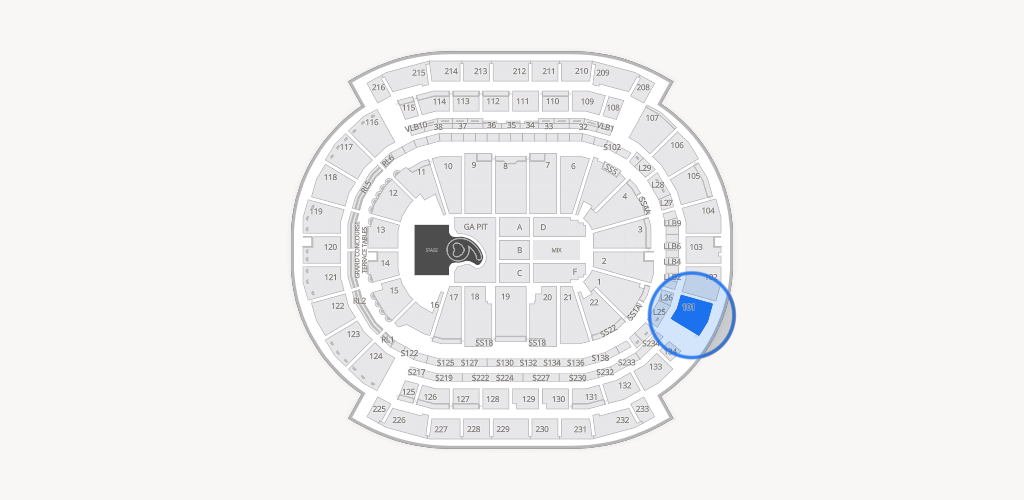 Prudential Center Seating Chart