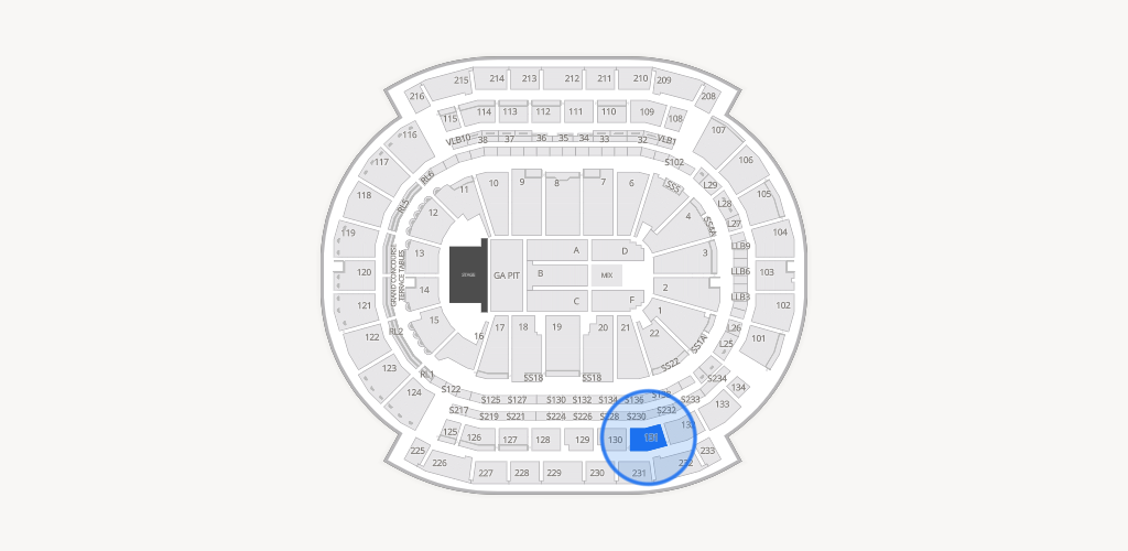 Prudential Center Seating Chart