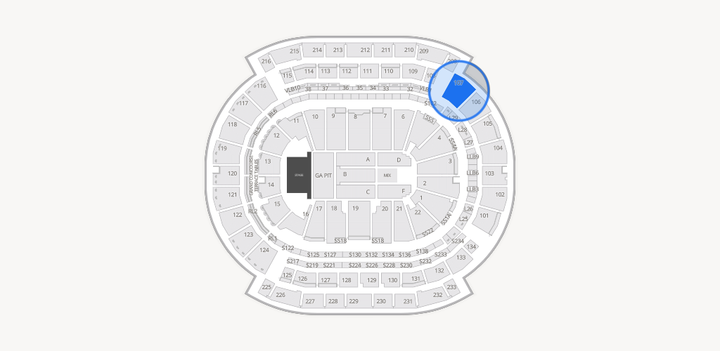 Prudential Center Seating Chart
