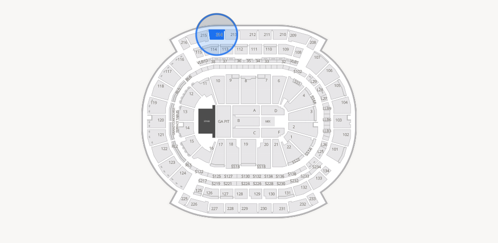 Prudential Center Seating Chart