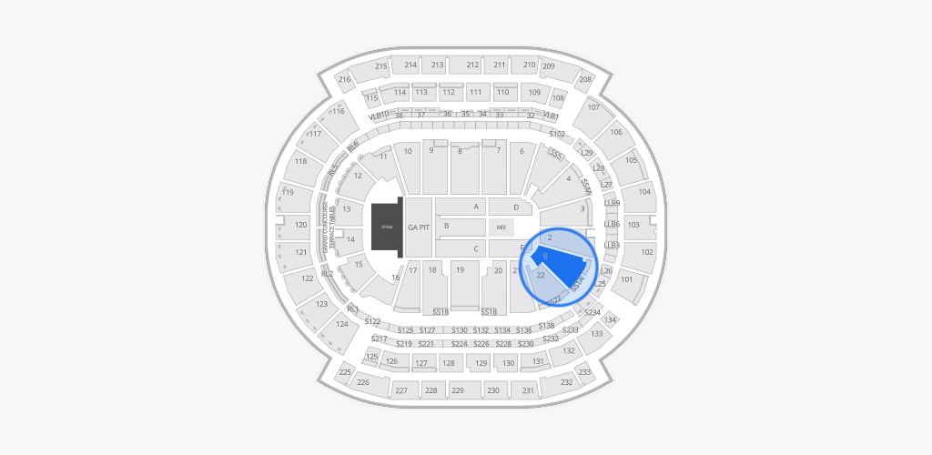 Prudential Center Seating Chart