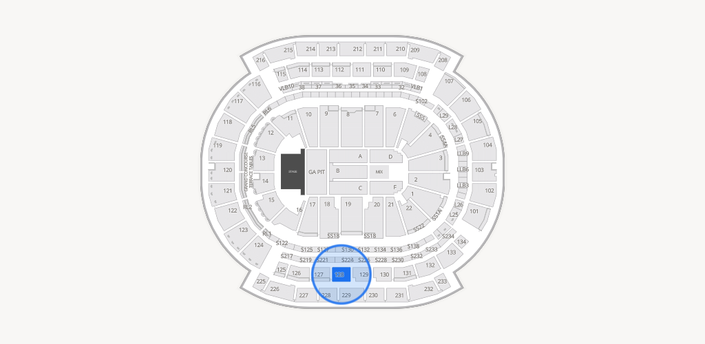 Prudential Center Seating Chart