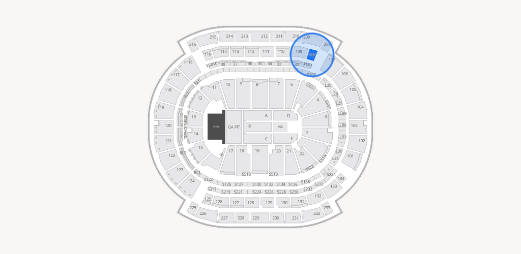 Prudential Center Seating Chart