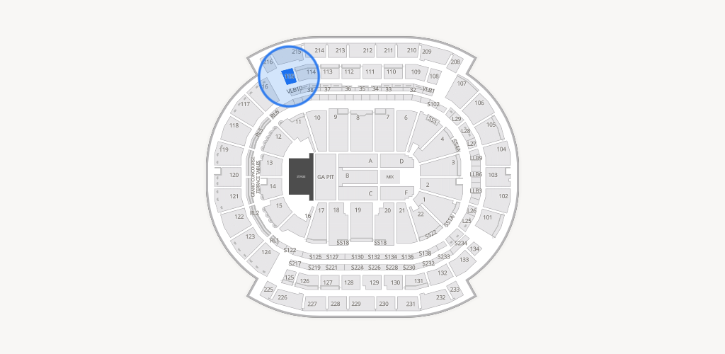 Prudential Center Seating Chart