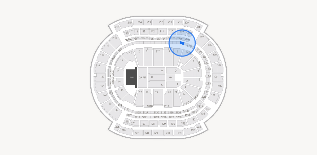 Prudential Center Seating Chart