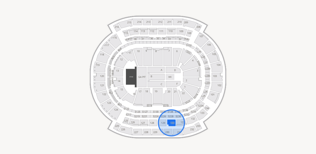 Prudential Center Seating Chart