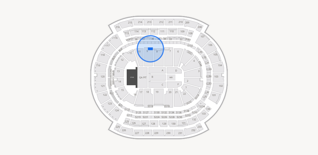 Prudential Center Seating Chart