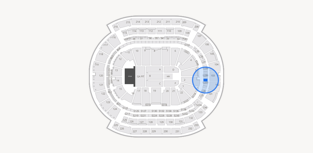 Prudential Center Seating Chart