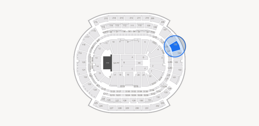 Prudential Center Seating Chart