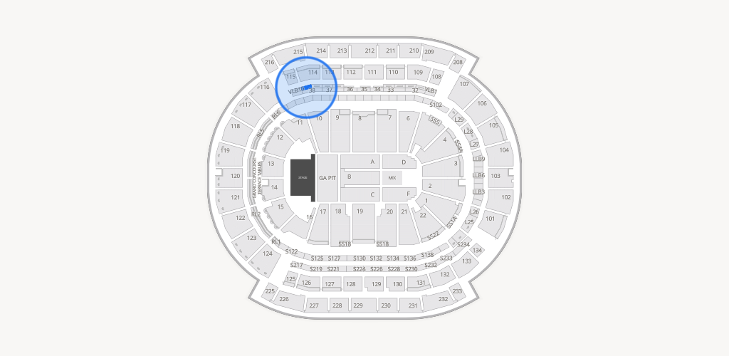 Prudential Center Seating Chart