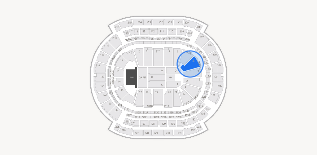 Prudential Center Seating Chart