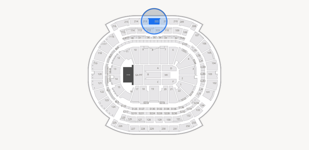 Prudential Center Seating Chart