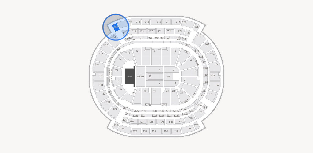 Prudential Center Seating Chart