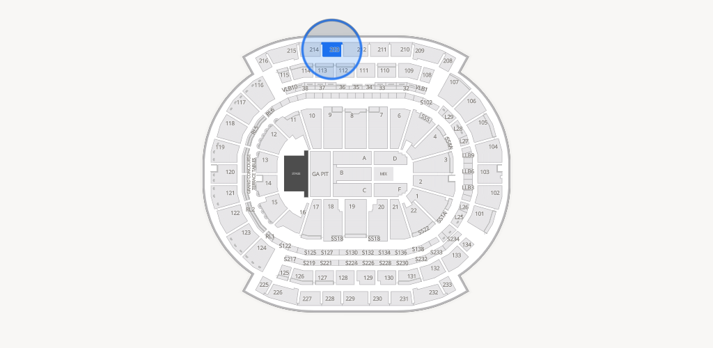 Prudential Center Seating Chart
