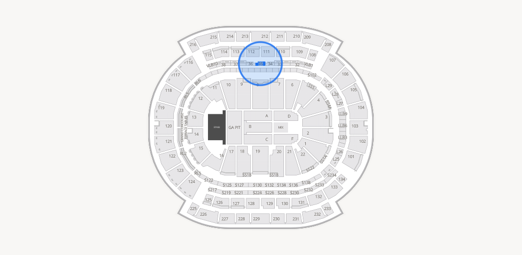 Prudential Center Seating Chart