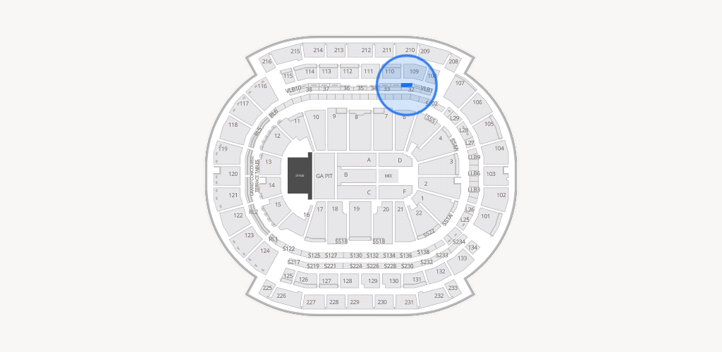 Prudential Center Seating Chart