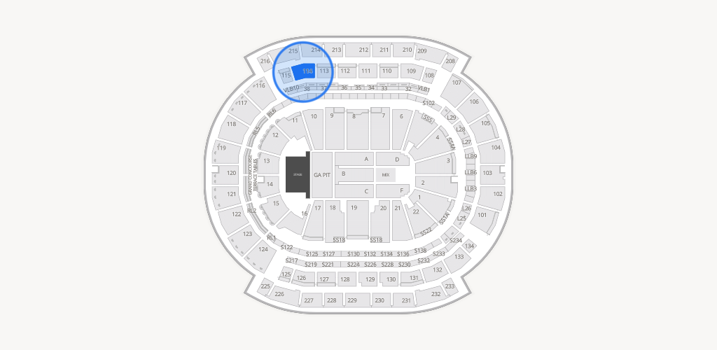 Prudential Center Seating Chart