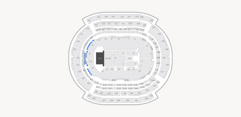 Prudential Center Seating Chart