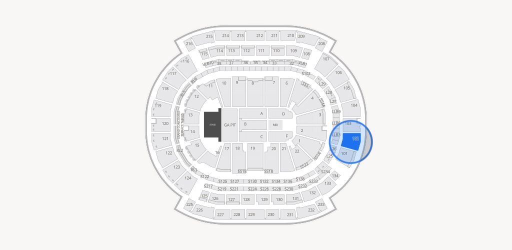Prudential Center Seating Chart