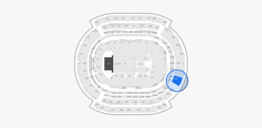Prudential Center Seating Chart