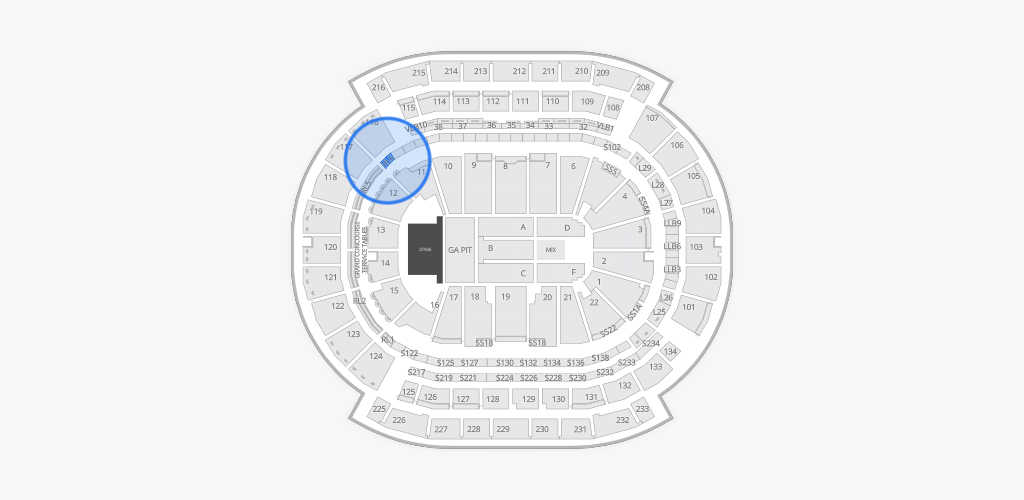 Prudential Center Seating Chart
