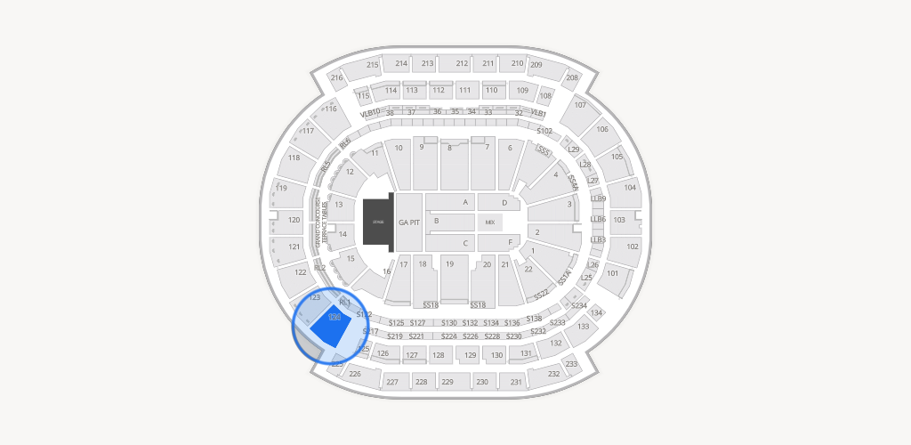 Prudential Center Seating Chart