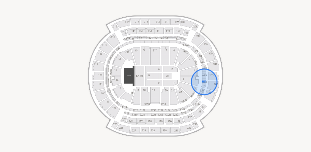Prudential Center Seating Chart