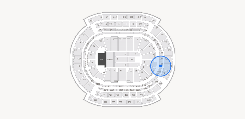 Prudential Center Seating Chart