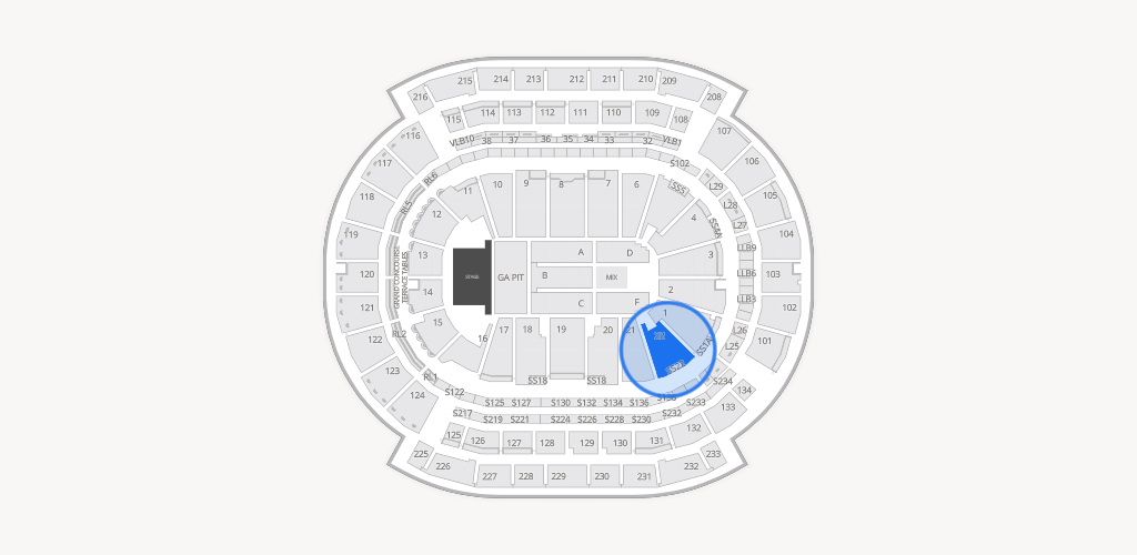 Prudential Center Seating Chart