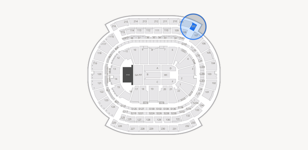 Prudential Center Seating Chart