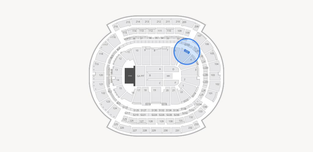 Prudential Center Seating Chart