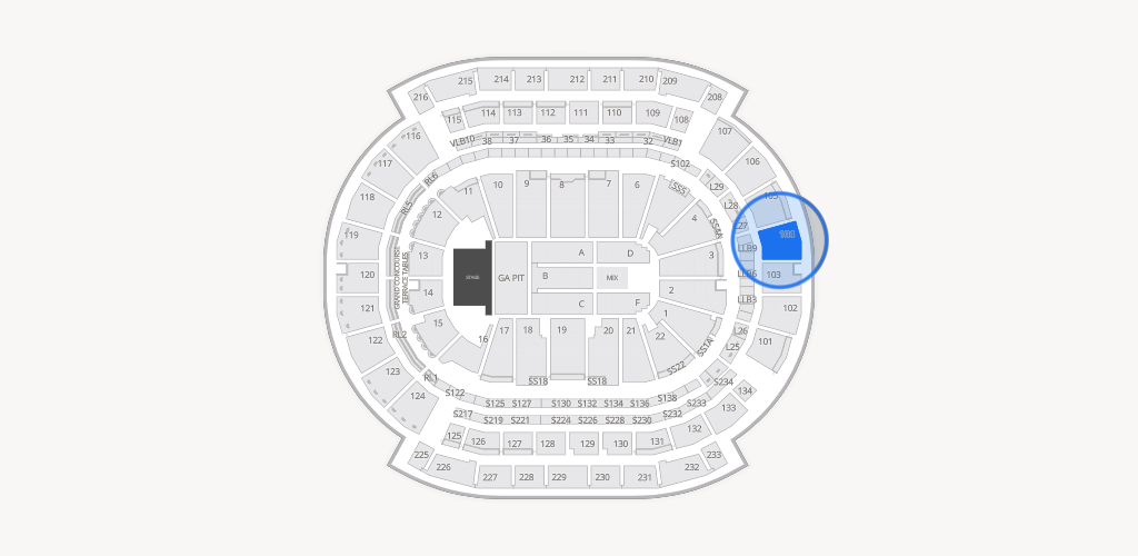 Prudential Center Seating Chart