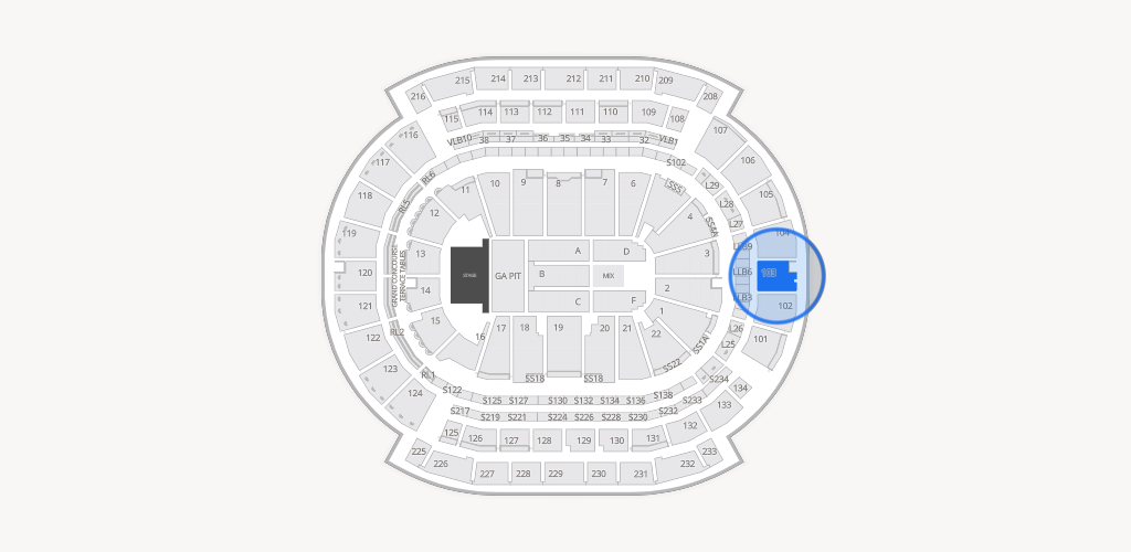 Prudential Center Seating Chart