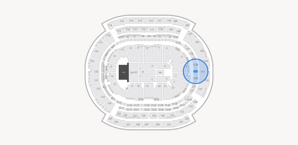 Prudential Center Seating Chart