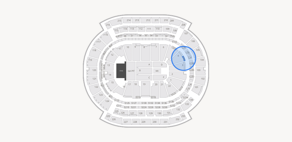 Prudential Center Seating Chart
