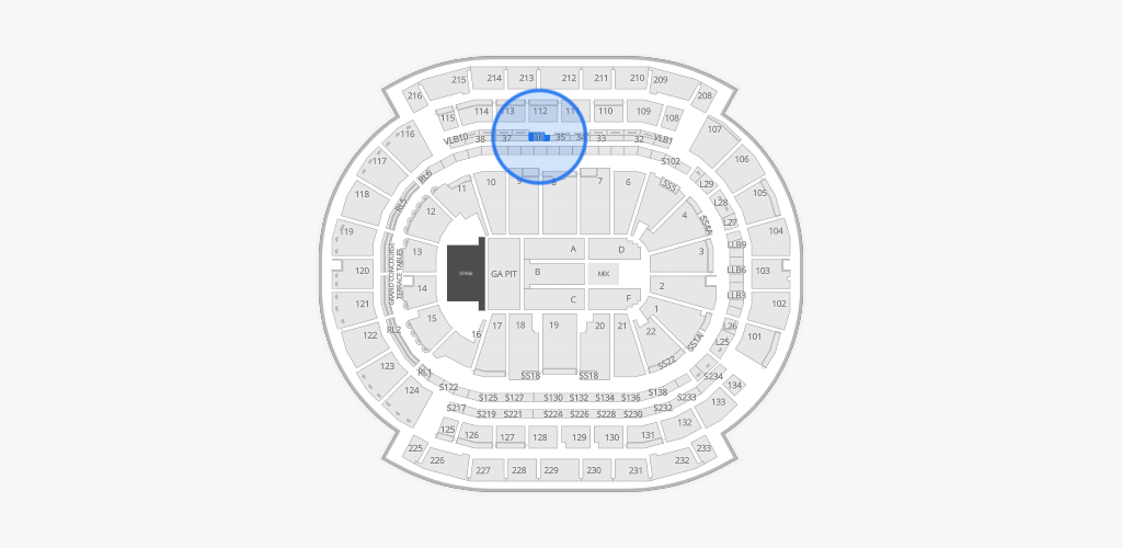Prudential Center Seating Chart