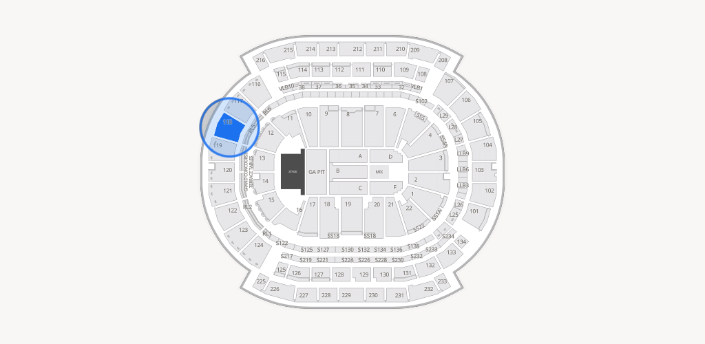 Prudential Center Seating Chart